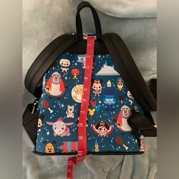 Loungefly Disney Parks Chibi Characters Attractions Mini Backpack - Picture 10 of 10